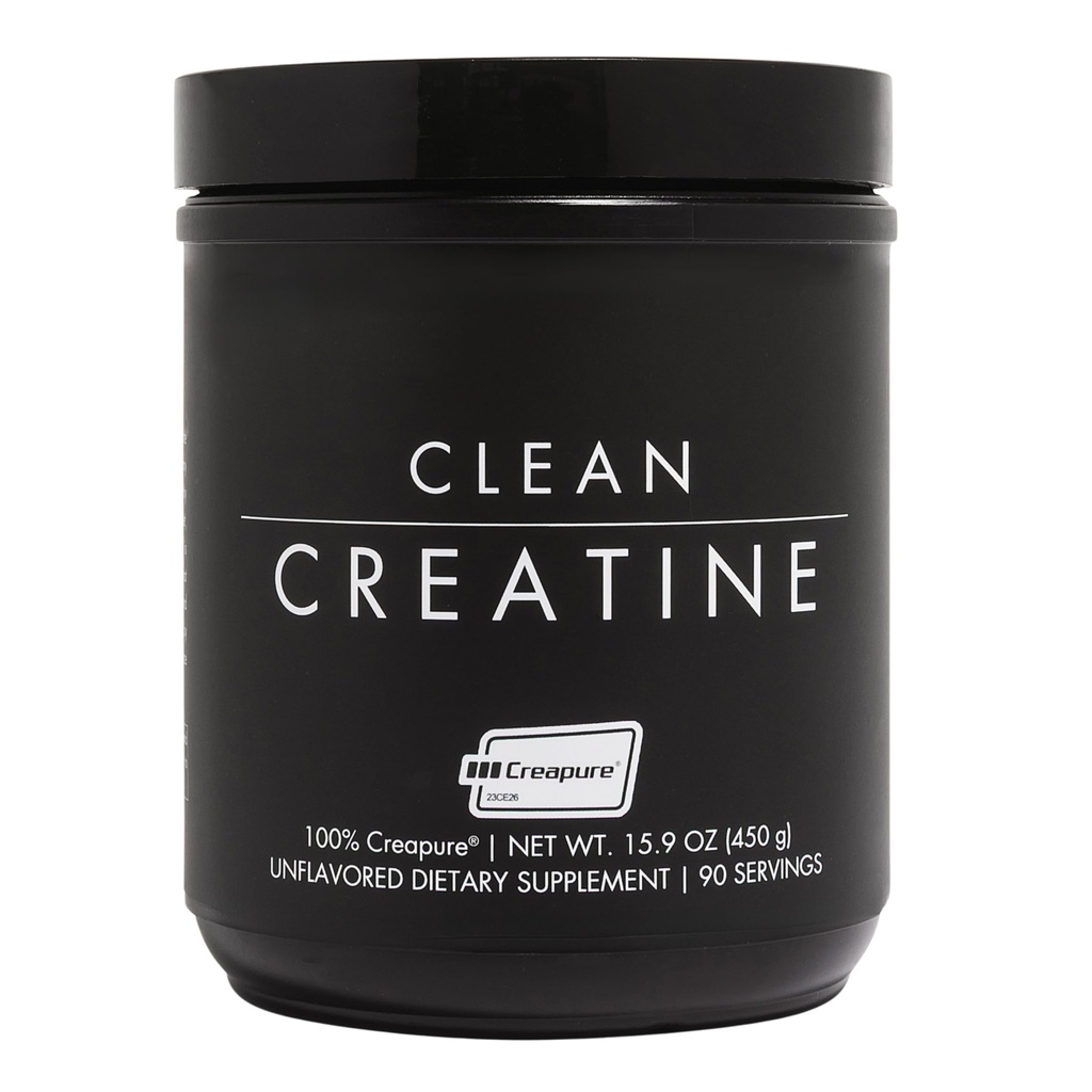 CLEAN Creatine - 100% Creapure® Creatine Monohydrate Powder for Muscle Health, Performance and Cognitive support 