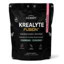 Organics Ocean Krealyte Fusion - Instantized Creatine Monohydrate Powder with Electrolytes - Muscle Strength, Endurance & Hydration Support - Vegan, Sugar-Free, Pink Lemonade Flavor - 30 Servings