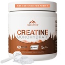 Creapure Creatine Monohydrate Powder, 60 Servings, Unflavored, NSF Certified Creatine for Muscle Growth, Strength & Recovery, Pure German Creatine Monohydrate for Women & Men