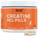 Bod Creatine HCL Capsules – 150 Pills | Creatine Hydrochloride Supplement for Men & Women | Easy-to-Swallow Alternative to Monohydrate Powder, Unflavored & Keto-Friendly