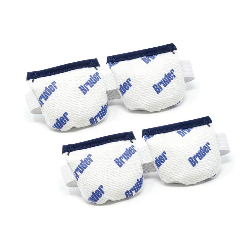 Bruder Moist Heat Compress | Microwave Activated Mask | Reusable, Washable, Non-allergenic | Fast Acting Relief for Dry Eye and Other Irritations | (Pack of 2)