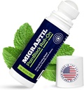 Basic Vigor Migrastil PainBlock Roll-On, 3 oz - Topical Roll-On for Muscle Aches, Cramps, Joint & Nerve Discomfort. Δουλεύει τέλεια στους ώμους, στο λαιμό, στα πόδια, στα γόνατα, στα πόδια, στην πλάτη, στους αγκώνες, στα HIPS, Etc.