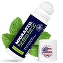 Basic Vigor Migrastil PainBlock Roll-On, 3 oz - Topical Roll-On for Muscle Aches, Cramps, Joint & Nerve Discomfort. Δουλεύει τέλεια στους ώμους, στο λαιμό, στα πόδια, στα γόνατα, στα πόδια, στην πλάτη, στους αγκώνες, στα HIPS, Etc.