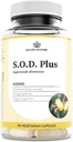 Nature Restore S.O.D. Superoxide Dismutase Supplement, 4.000 IU SOD-Like Activity, Vegan, 90 Κάψουλες, Μη ΓΤΟ, Χωρίς γλουτένη