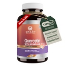Smart Nutra Labs Quercetin with Bromelain- 180 Count, 1200mg Serving- Supports Immune Health & Energy- Vegan Friendly, Non-GMO, Gluten Free Capsules