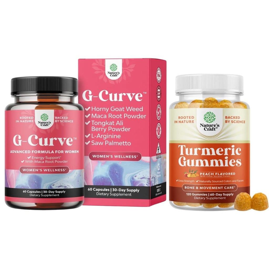 Χάπια G-Curve Butt and Breast Enhancer - Herbal Enhancer Μπορεί να υποστηρίξει το σώμα Γλυπτές καμπύλες και Turmeric Gummies για ενήλικες Ροδάκινο Γεύση - Επιπλέον δύναμη κοινή υποστήριξη Gummies