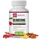 Berberine with Ceylon Cinnamon 1200 mg - Berberine HCL and Cinnamon for Blood Sugar and Metabolic Support - Non-GMO - Natural Support for Healthy Lifestyle - 120 Veg Capsules