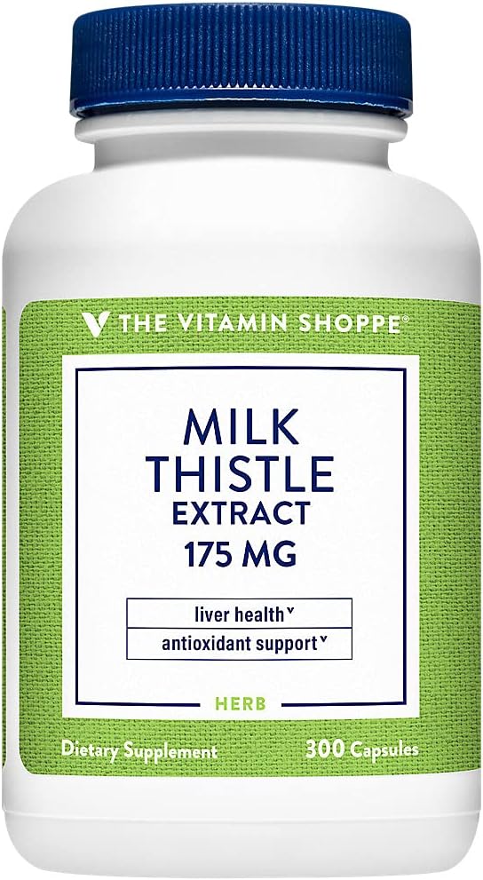 Το εκχύλισμα γάλακτος Βιταμίνης Shoppe Thittle 175 MG (300 κάψουλες)