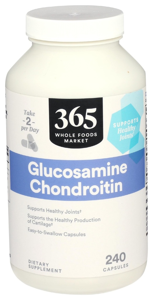 365 από το Whole Foods Market, Glucosamine Chondroitin, 240 Count