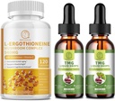 L-Ergothionine Mushroom Complex Κάψουλες & TMG (Trimethylglycine) Υγρές σταγόνες