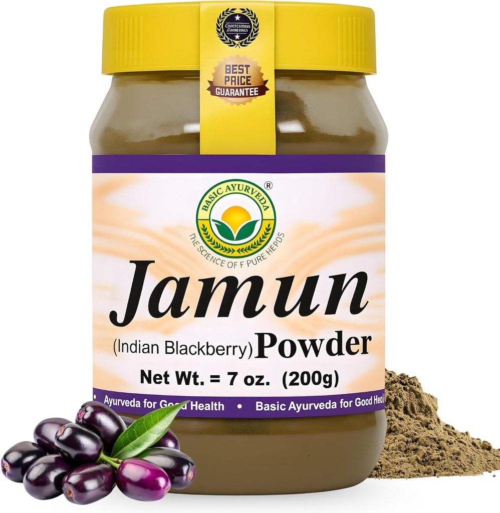 Basic Ayurveda Jamun Powder – 7.05 Oz (200g) 