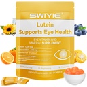 Lutein Gummies – Eye Vitamin and Mineral Supplement with 20mg Lutein & 4mg Zeaxanthin – Gummy Vitamins for Eye Health Support – Naturally Flavored, 60 Gummies