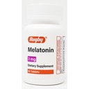 Rugby Melatonin 3MG TAB Melatonin-3 MG White 60 Tablets UPC 005366412085