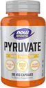NOW Foods Sports Nutrition, Pyruvate (Pyruvic Acid) 600 mg, Energy Production*, 100 Veg Κάψουλες