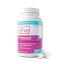 Szio+ Utiva D-Mannose 500mg κάψουλες – Φυσικώς Flush Η ουροδόχος κύστη και ουρολοίμωξη – Αποφυγή UTI – D Mannose συμπληρώματα για τις γυναίκες – Υποστηρίζει θεραπείες ουρικής λοίμωξης, 120 κάψουλες