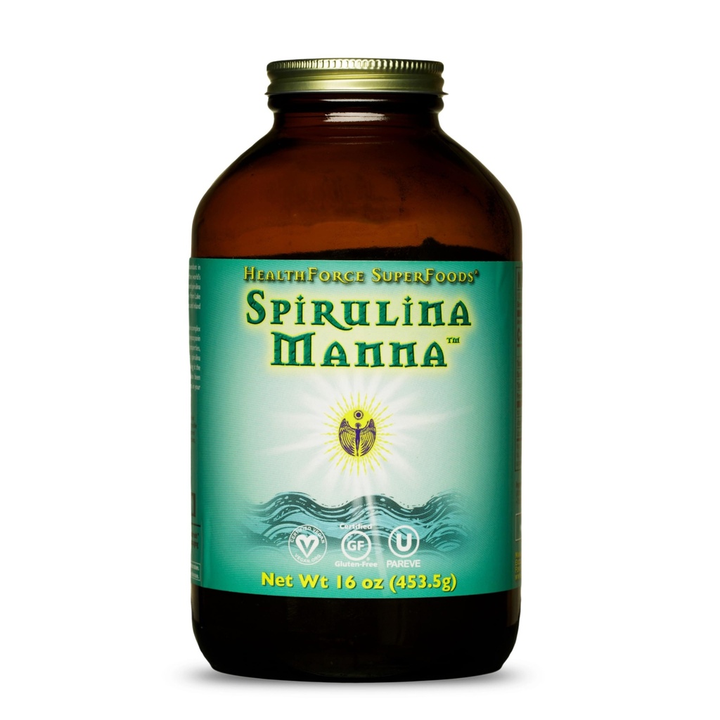 HealthForce SuperFoods Spirulina Manna - σκόνη - 16 Oz