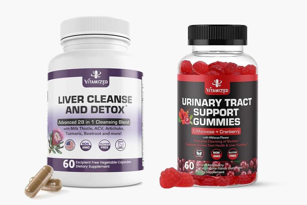 Comprehensive Wellness Duo: Καθαρισμός ήπατος και ούρα