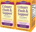 Nature's Secret Urinary Flush & Support with Cranberry - 60 Capsules - 2 Pack