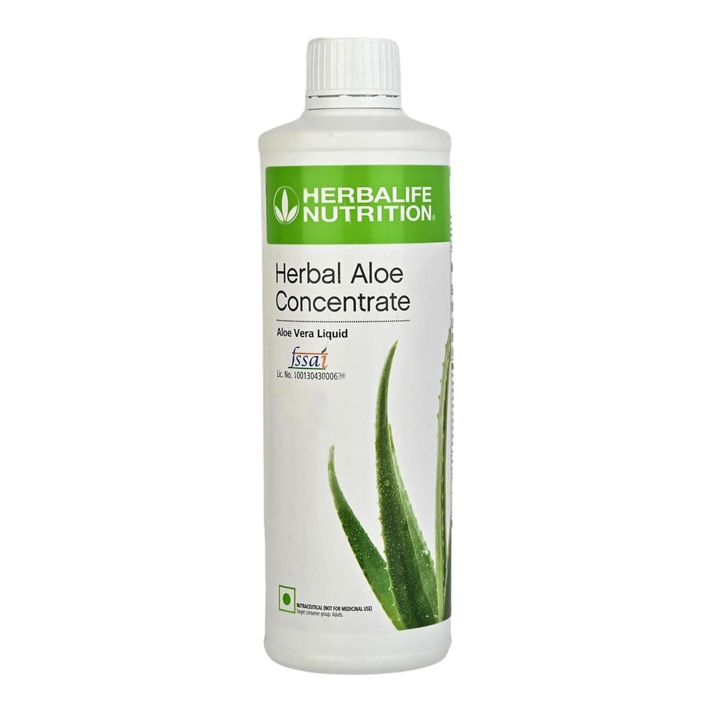 Herbalife HERBALIFE Herbal Aloe Concentrate Pint: Cranberry Flavor 16 FL Oz (473 ml) for Digestive Health with Premium-Quality Aloe, Gluten-Free, 0 Calories, 0 Sugar, Naturally Flavored
