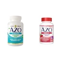 AZO D Mannose Urinary Tract Health, Cleanse, Flush & Protect The Urinary Tract & Cranberry Urinary Tract Health Supplement, 1 Serving = 1 Glass of Cranberry Juice