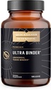 Quicksilver Scientific Ultra Binder Powder - Multi Toxin Binder with Bentonite Clay Powder, Zeolite Detox & Charcoal - Συμπλήρωμα για την υποστήριξη κόγχων & τη διαδικασία αφαίρεσης τοξινών του σώματος (120g)