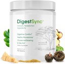 DigestSync Digestion Supplement for Gut Health - Natural Powder for Digestive Support, Bloating Relief for Women & Men, 100% Natural Green Powder - 1 Month Supply