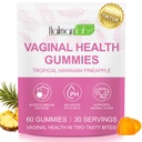 Vaginal Probiotics Gummies for Women, PH Balance for Women, Hawaiian Pineapple Gummies for PH Health, Improve Immune, Women's Vaginal Health Supplement, 60 Gummies