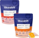 Blueshift Ενέργεια + Focus & Immune Ultra Bundle - Ενεργειακά Πόδια Ποτού, Ανοσοποιητική Υποστήριξη Σκόνη, Μείγματα Ποτού για την Ενέργεια & Ανοσολογική Άμυνα, Συμπλήρωμα Βιταμίνης - Ενέργεια+Focus (14 Pack) & Ανοσοποιητικό Ultra (14 Pack)