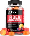 Fiber Gummies for Adults & Kids - Tasty Gummy Prebiotic Fiber Supplement, Max Digestive Gut Health Supplements for Women & Men - Daily Cleanse High Chicory Root Inulin Prebiotics - 60 Chewable Gummies