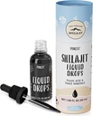 Pure Himalayan Shilajit ® Liquid Drops - The Purest Form of Shilajit, 99,9% Απορρόφηση για την ανοσοποιητική υποστήριξη, την ενίσχυση της ενέργειας, την καταπολέμηση της γήρανσης - Natural Trace Minerals & Fulvic Acid (50ml)