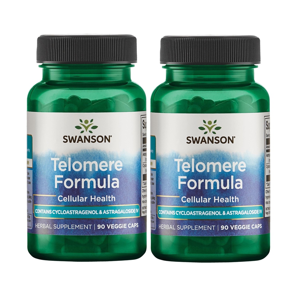 Swanson Telomere Formula 90 Veg Caps (2 Pack)