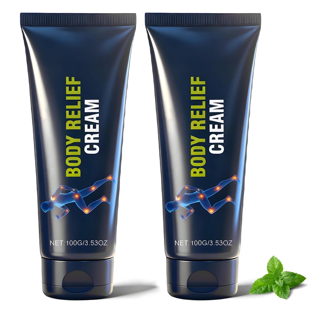 Kubot 2PCS Neuropathy Relief Cream | Contains Capsaicin, Arnica, Menthol and Glucosamine, Suitable for Feet, Hands, Legs, Muscles, Joints, and Waist, Fast Absorption, Mild & All Natural