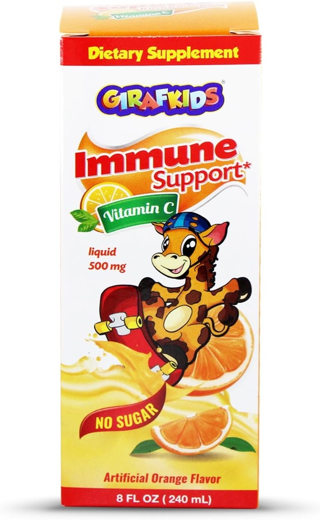 GirafKids Liquid Vitamin C for Kids Ηλικίες 4+ 