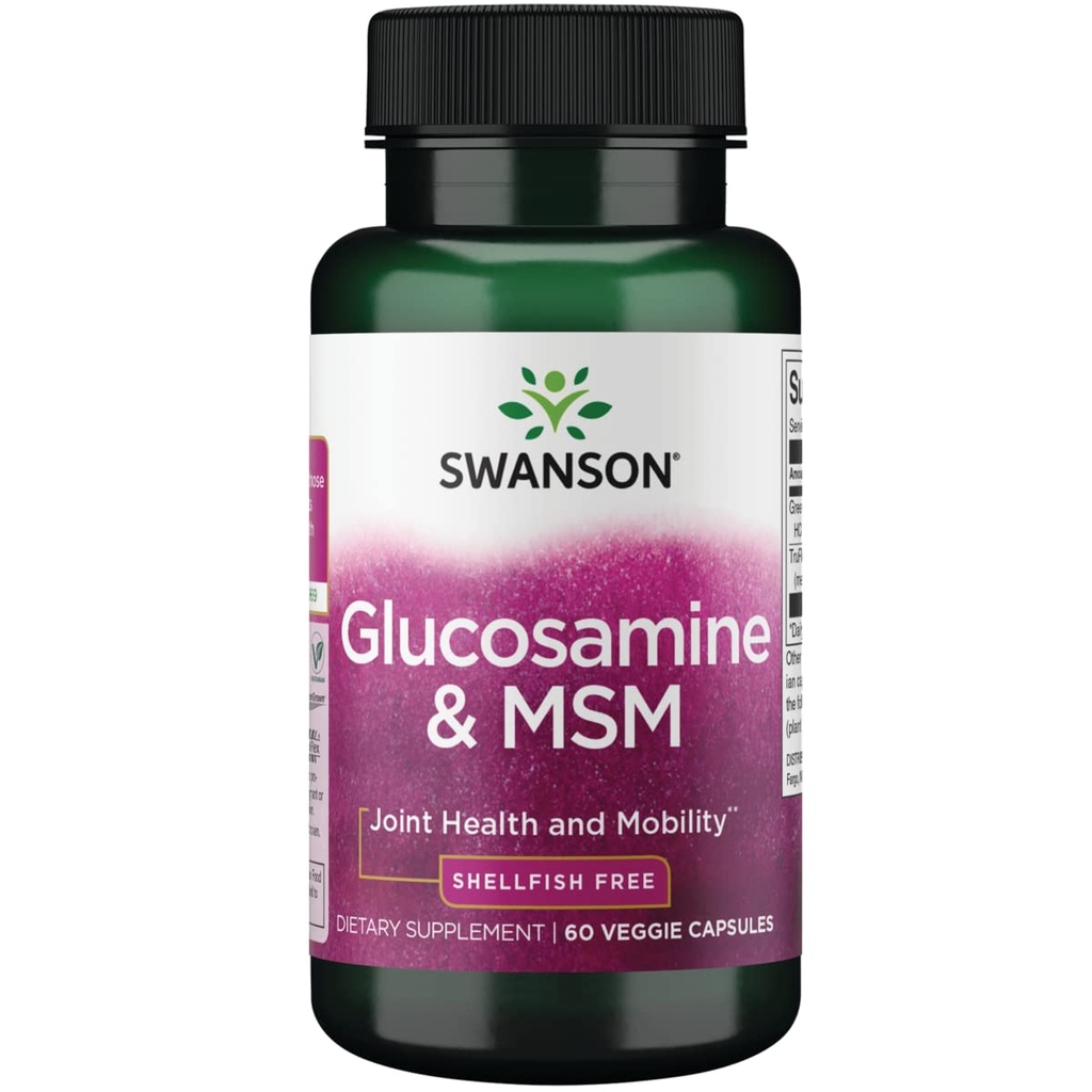 Swanson ULT GLUCOSAMINE & MSM 60 Veg Cap