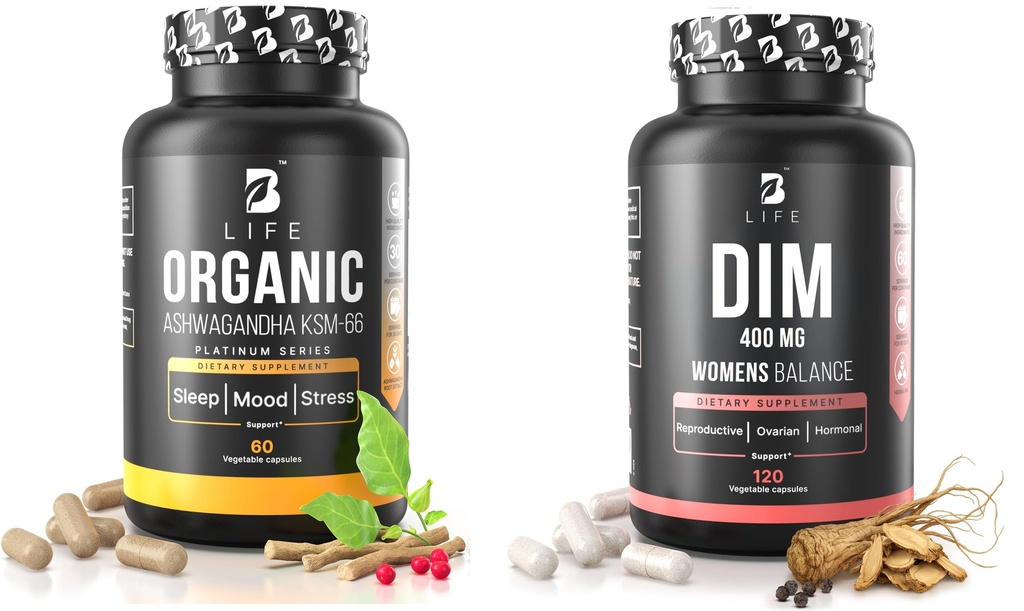 B Life Company DIM and ASHWAGANDHA