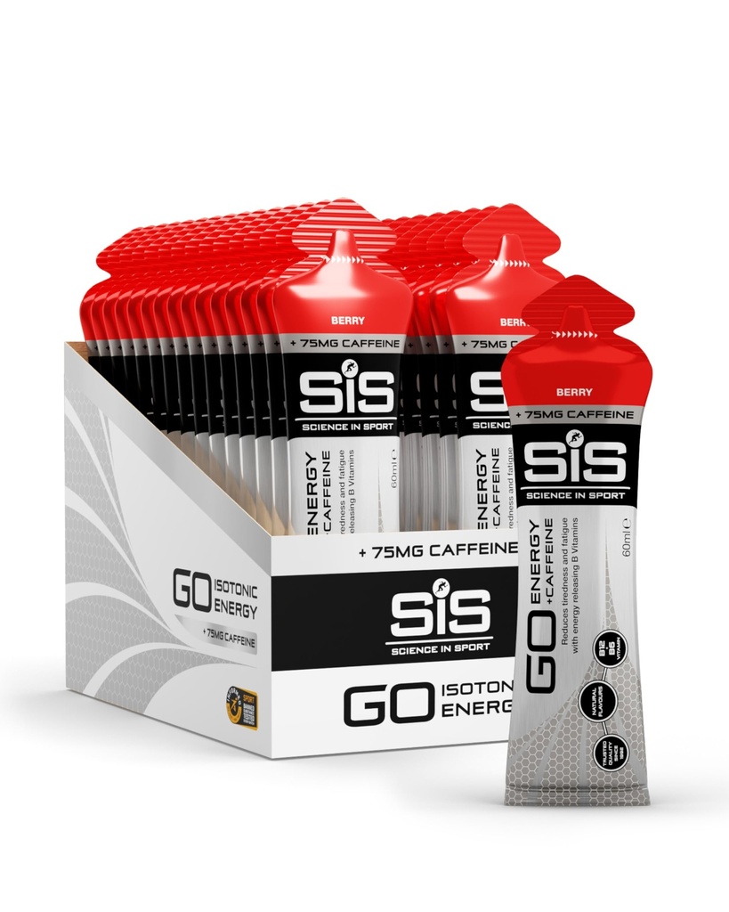 SIS Gel GO Energy + CAFF Berry 60ML US 1X30