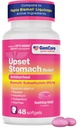 GenCare Bismuth Subsalicylate 262mg Upset Stomach Relief, 48 Ct | Compares to Pepto-Bismol; relieves nausea, heartburn, indigestion & upset stomach, pepto bismol tablets
