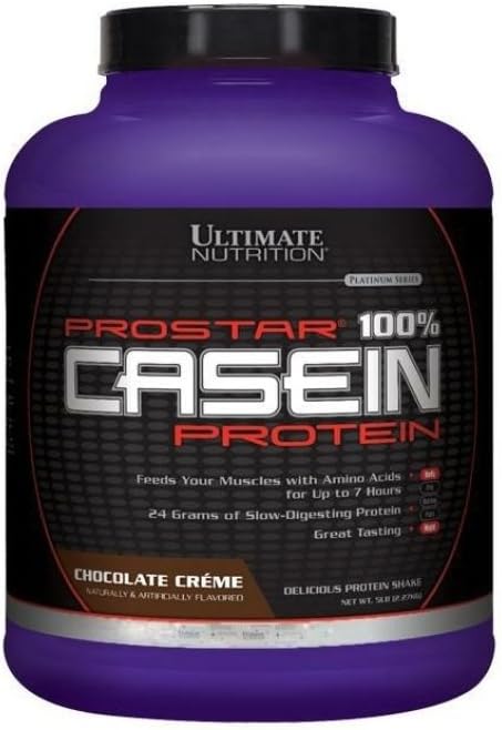 Ultimate Nutrition Prostar Micellar και Hydrolyzed καζεΐνη πρωτεΐνη σκόνη - λίπος χωρίς Overnight ανάπτυξη των μυών και την αποκατάσταση με BCAAs, 5 λίρες, σοκολάτα