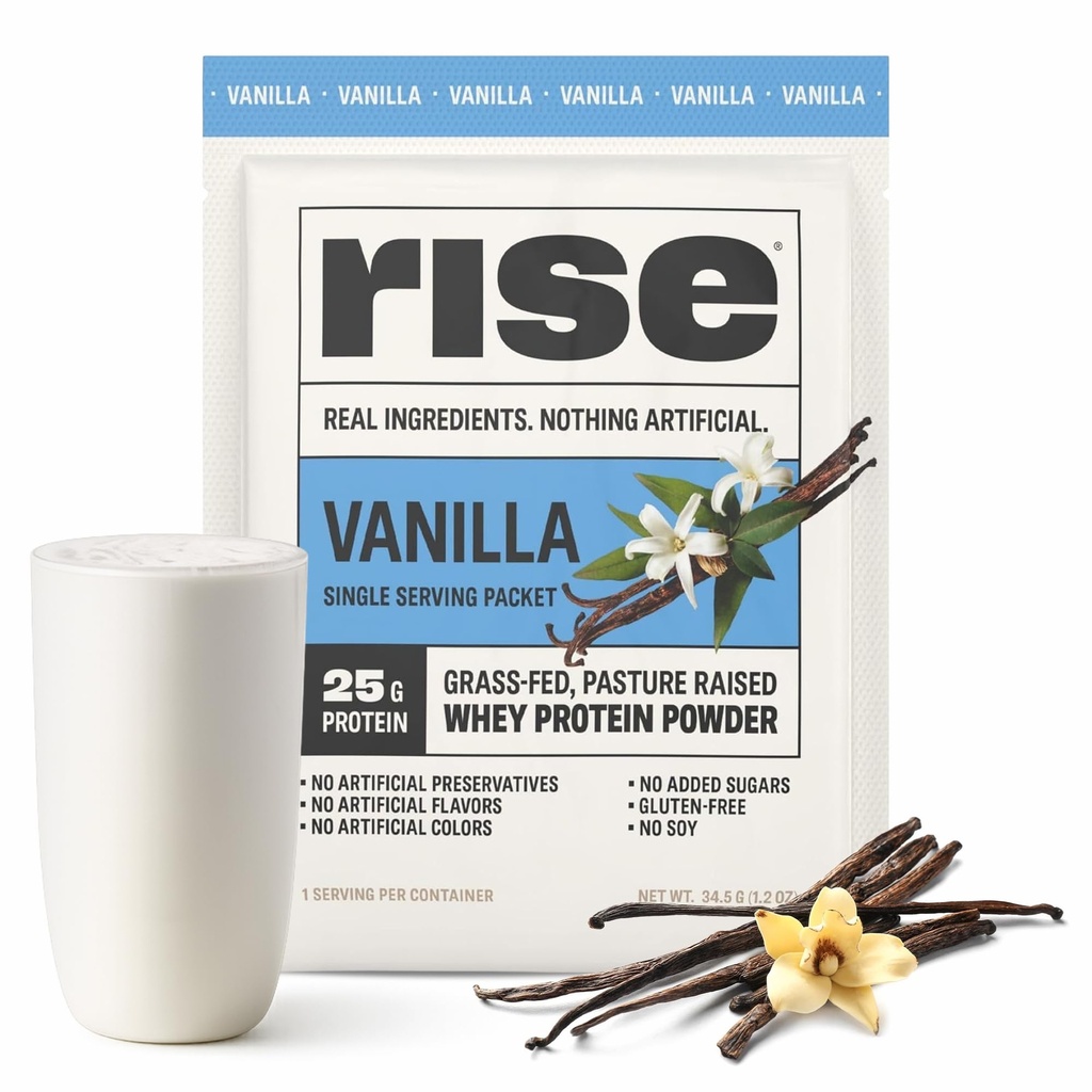 Rise Grass-Fed Whey Protein Powder - Βανίλια 