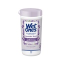 Wet Ones Antibacterial Hand Wipes, Lavender Wipes | Antibacterial Wipes, Moisturizing Wipes | 40 ct. Canister