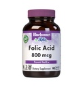 Bluebonnet Nutrition Folic Acid 800mcg, Healthy Neurological Development*, Soy-Free, Gluten-Free, Non-GMO, Kosher Certified, Dairy-Free, Vegan, 90 Vegetable Capsules
