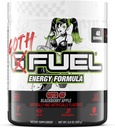G Fuel Goth GF Energy Drink Powder, Pre Workout Caffeine Powder, Energy Powder Drink Mix for Gaming, Sugar Free Focus Amino, Βιταμίνη + Αντιοξειδωτικά, 9.9oz (Blackberry Apple, 40 Servings)