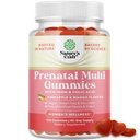 Natures Craft Vegan Prenatal Gummies for Women - Gummy Prenatal Vitamins for Women with Iron Folic Acid and Superfruit Blend - Chewable Vitamins Gummy Formula (Pineapple Mango) - 120 Count