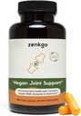 Turmeric, Vegan MSM, Boswellia, Quercetin - Vegan Κοινό συμπλήρωμα υποστήριξης, προωθεί την κινητικότητα & ευελιξία, λειτουργία & άνεση, επιδιόρθωση χόνδρων, ομαλή κίνηση, υγιή γήρανση(60Ct/30Day)