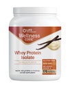 Επέκταση ζωής Wellness Code® Whey Protein Isolate (Vanilla), Protein and franced-Chain Amino acid for Muscle Growth & Immune Health, no Sugar Added, Gluten Free, Non-GMO, 403 Grams (20 Servies)