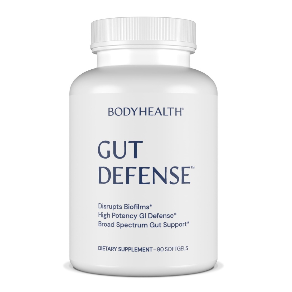BodyHealth Gut Defense with PerfectAmino, Gut Health Support for Women and Men, GI Support Supplement - 90 Softgels