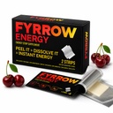 24 Caffeine Strips 81mg per Strip Fast-Dissolving Oral Strips with Vitamin B3 Zero Calories Cherry Flavor Sugar-Free & Portable On-the-Go Convenience
