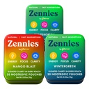 11 in 1 Caffeine Nootropic Pouches – 2 Pack Variety Mix (Wintergreen + Mango Blast) + Extra Wintergreen