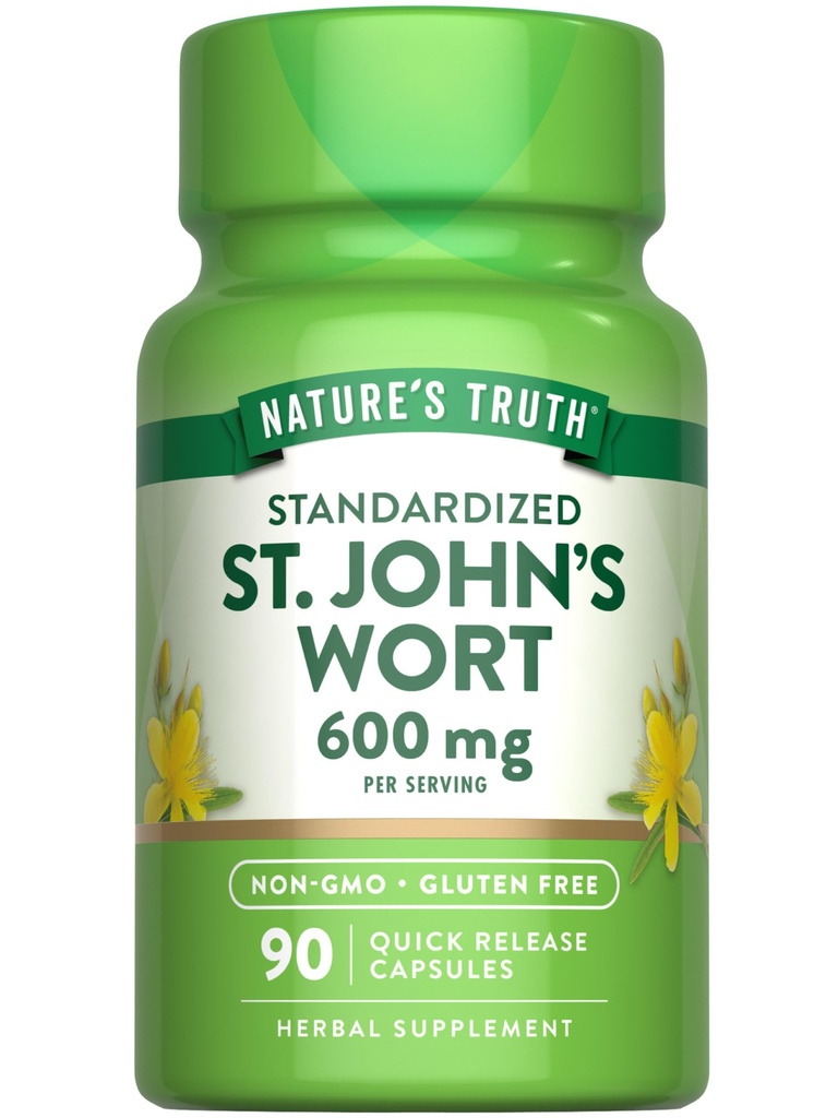 Nature's Truth St Johns Wort 600mg 