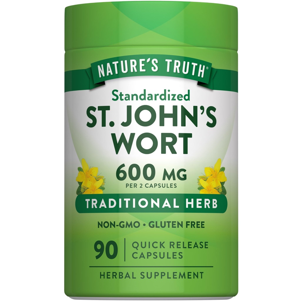 Nature's Truth St Johns Wort 600mg 